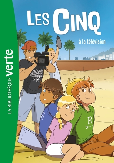 Les cinq (nouvelle édition), tome 25 - les cinq à la télévision - Image principale
