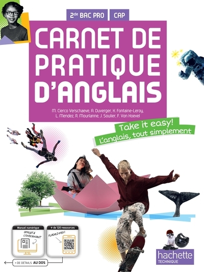 Carnet de pratique anglais 2de bac pro / cap - livre élève - ed. 2023 - Image principale