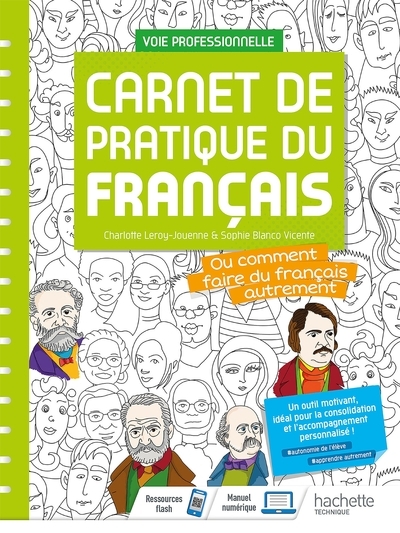 Carnet de pratique du français - livre de l'élève - éd. 2021 - Image principale