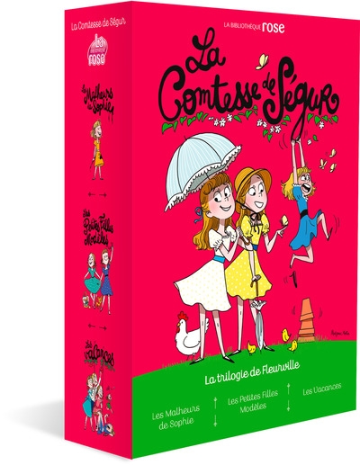 Coffret comtesse de ségur - la trilogie de fleurville - Image principale