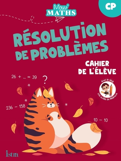 Mouv' maths - cahier de résolution de problèmes cp - ed. 2023 - Image principale
