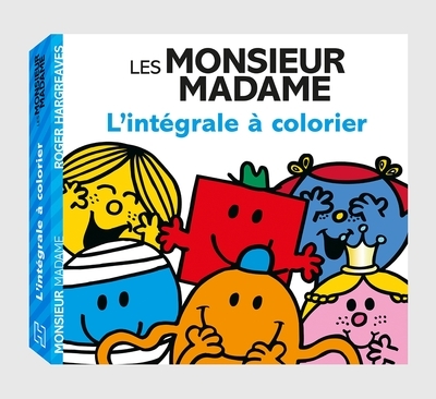 Monsieur madame - l'intégrale à colorier - Image principale