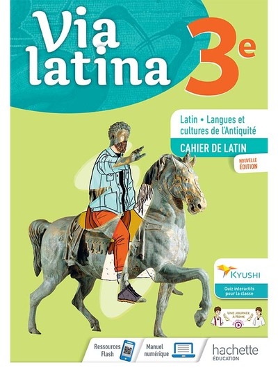 Via latina 3ème - cahier de l'élève - éd. 2021 - Image principale