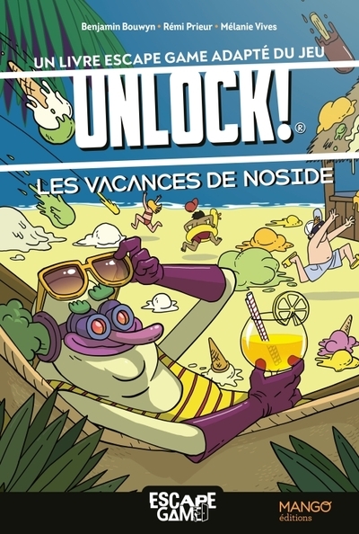 Les vacances de noside : un livre escape game adapté du jeu unlock! - Image principale