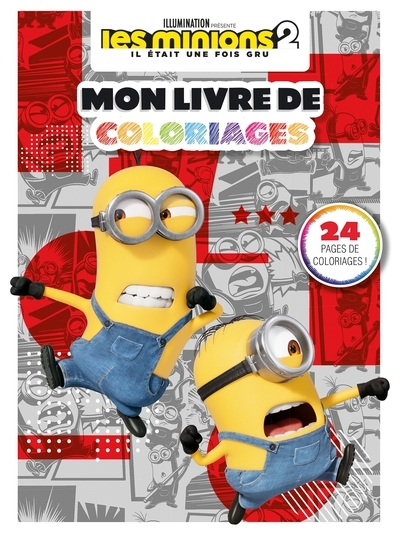 Minions 2 -mon livre de coloriages - Image principale