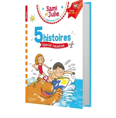Sami et julie fin cp-ce1 - 5 histoires spécial vacances - Image principale