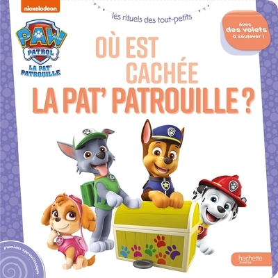 La pat' patrouille - où est cachée la pat' patrouille ? - livre à flaps - Image principale