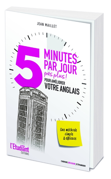 5 minutes par jour (pas plus) pour améliorer votre anglais - Image principale