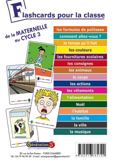 Flashcards pour la classe ! (de la maternelle au cycle 3) - Image principale