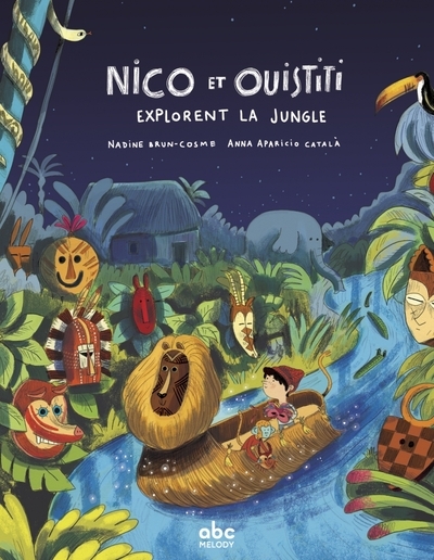 Nico et ouistiti explorent la jungle - livre + audio - Image principale