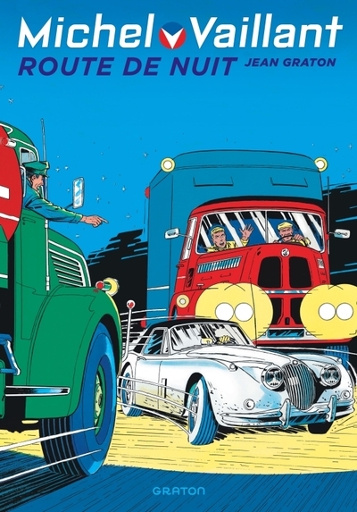Michel vaillant - tome 4 - route de nuit - Image principale
