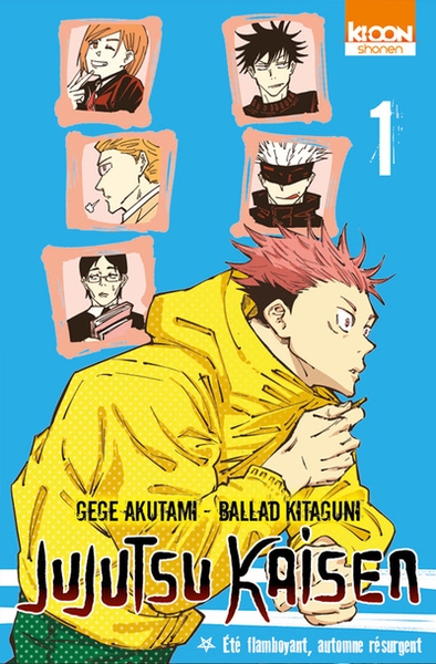 Roman jujutsu kaisen t01 - Image principale