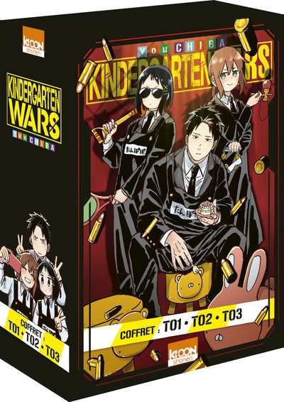 Coffret kindergarten wars vol. 1 à 3 2025 - Image principale