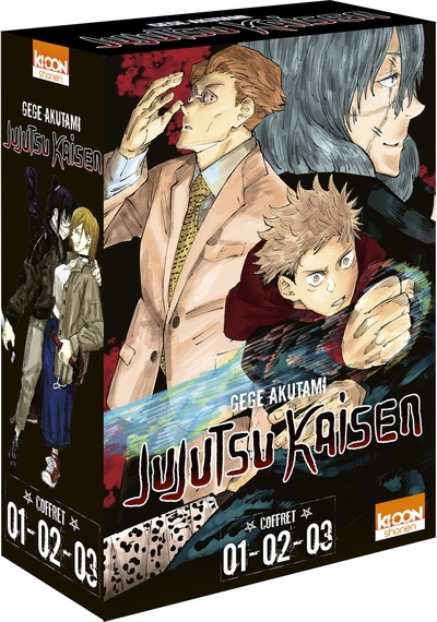 Coffret jujutsu kaisen vol. 1 à 3 2025 - Image principale