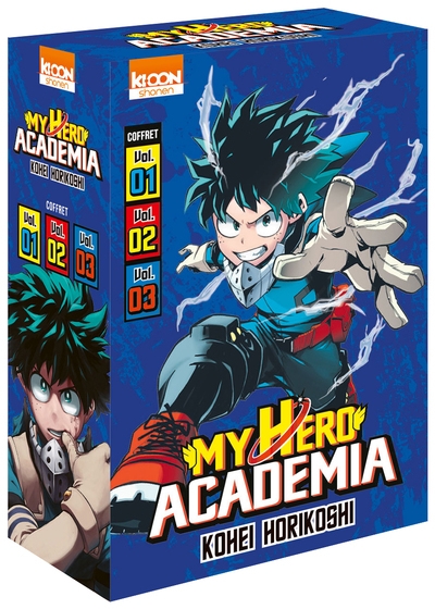 Coffret my hero academia vol. 1 à 3 - Image principale