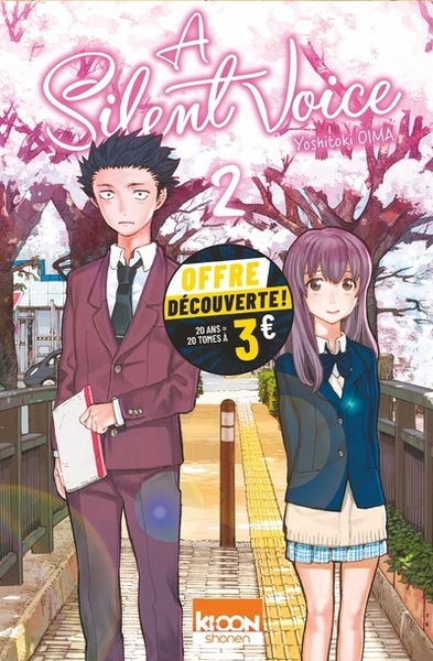 A silent voice t02 à 3 euros - Image principale