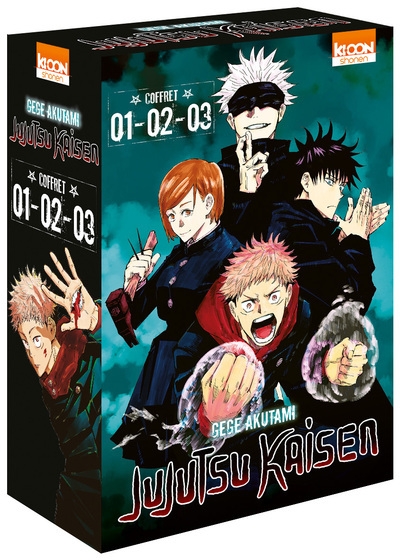 Coffret jujutsu kaisen vol. 1 à 3 - Image principale