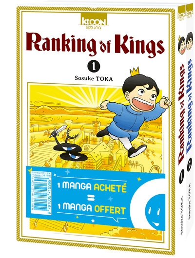 Pack offre découverte ranking of kings t01 & t02 - Image principale