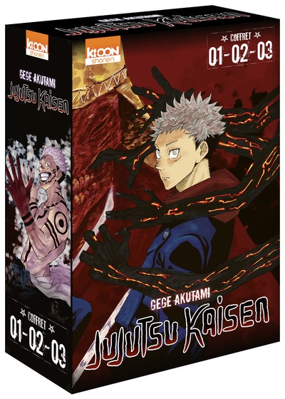 Coffret jujutsu kaisen vol. 1 à 3 - Image principale