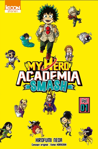 My hero academia smash t01 - Image principale
