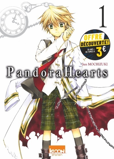 Pandora hearts t01 à 3 euros - Image principale