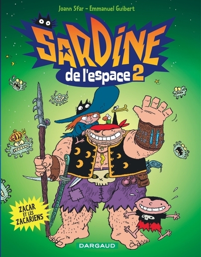 Sardine de l'espace - tome 2 - zacar et les zacariens - Image principale
