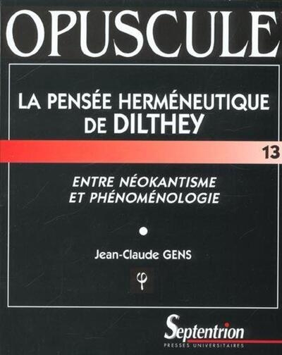 La pensée herméneutique de dilthey - Image principale