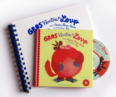 Gros ventre du loup (+cd +braille et gros caractères) - Image principale
