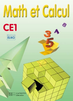 Math et calcul ce1 - fichier élève euro - ed.2001 - Image principale