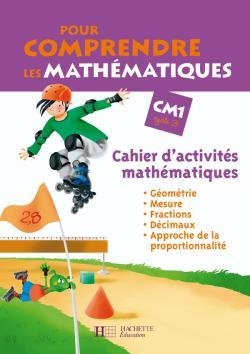 Pour comprendre les mathématiques cm1 - cahier d'activités - ed.2008 - Image principale