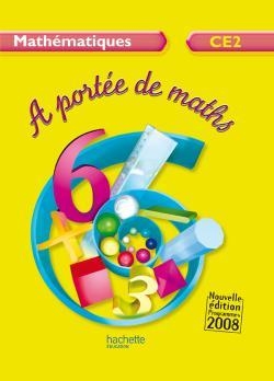 A portée de maths ce2 - livre de l'élève - ed.2009 - Image principale