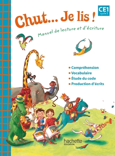 Chut... je lis ! - méthode de lecture ce1 - livre élève - ed. 2012 - Image principale