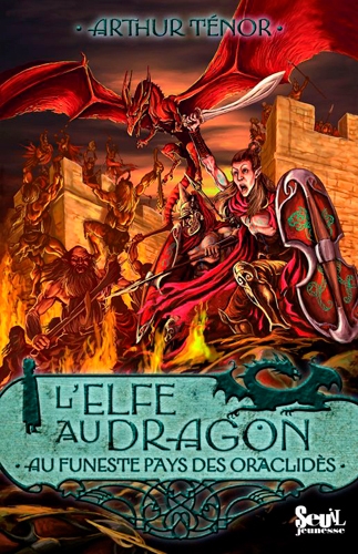 L'elfe au dragon - tome 4 - au funeste pays des oraclidès - Image principale