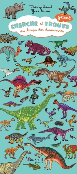 Cherche et trouve géant au temps des dinosaures - Image principale