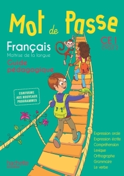 Mot de passe français ce1 - guide pédagogique - ed. 2016 - Image principale