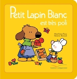 Petit lapin blanc est très poli - Image principale