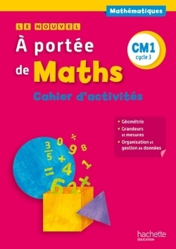 Le nouvel a portée de maths cm1 - cahier de géométrie-mesures - ed. 2015 - Image principale