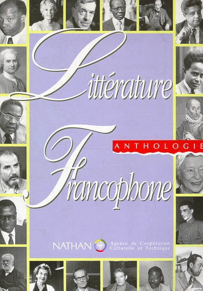 Littérature francophone anthologie livre - Image principale