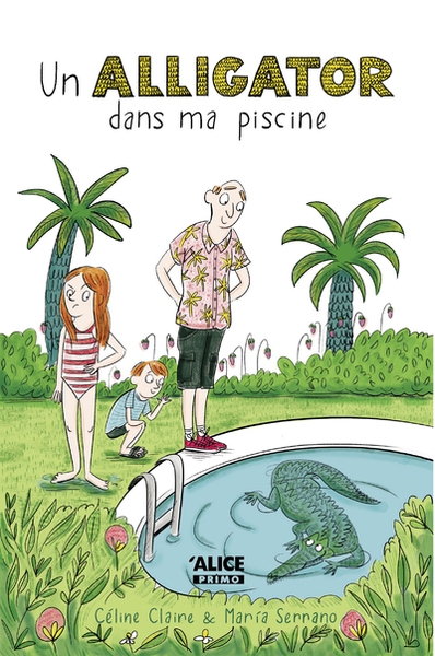 Un alligator dans ma piscine - Image principale
