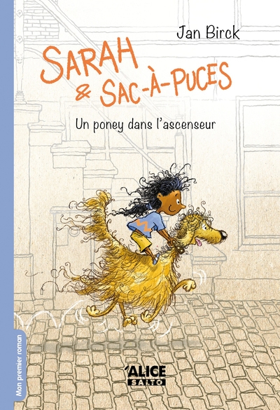 Sarah et sac-à-puces - tome 01 un poney dans l'ascenceur - Image principale