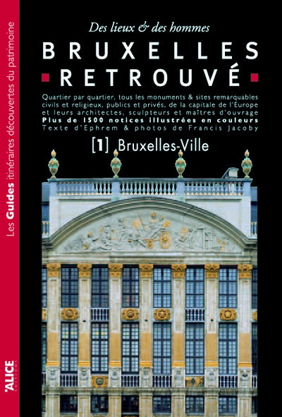 Bruxelles retrouvé - tome 01 bruxelles-ville - Image principale