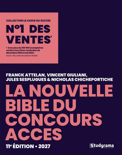 La bible du concours acces - Image principale