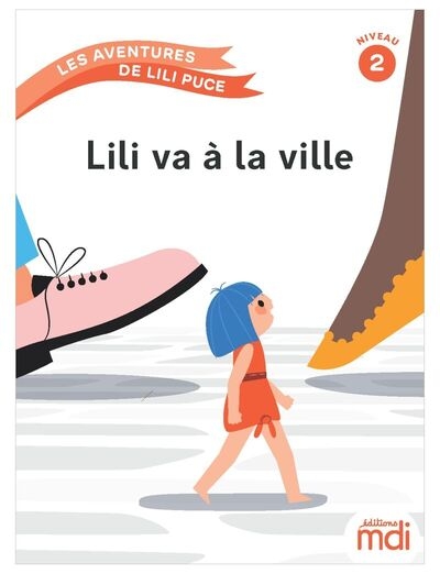 Les aventures de lili puce - album : lili va à la ville - Image principale