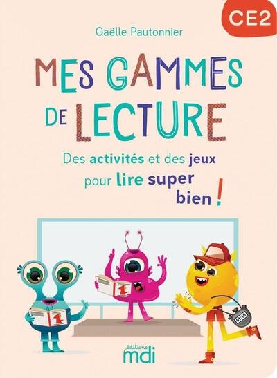 Mes gammes de lecture - ce2 - cahier - Image principale
