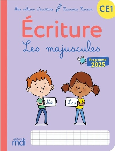 Mes cahiers d'ecriture - ce1 - les majuscules cursives - edition 2026 - Image principale