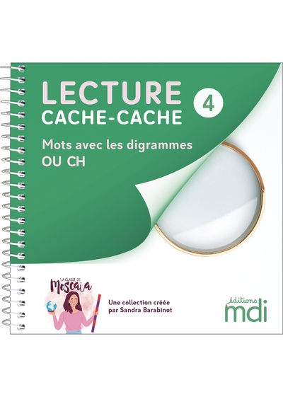 Lecture cache-cache - livre 4 - digrammes ou, ch - Image principale