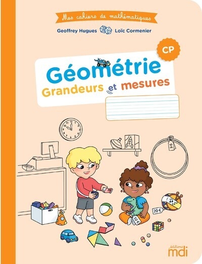 Mes cahiers de maths - géométrie cp - cahier - Image principale