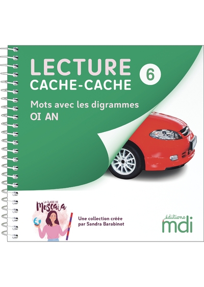 Lecture cache-cache - livre 6 - digrammes oi, an - Image principale