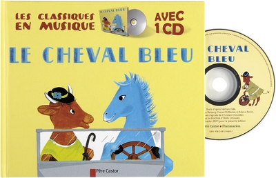 Livre-cd - le cheval bleu - Image principale