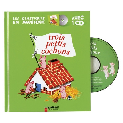Album et cd - 3 petits cochons - Image principale